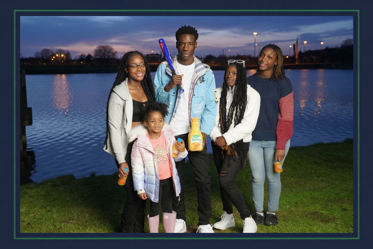 Brandon and family